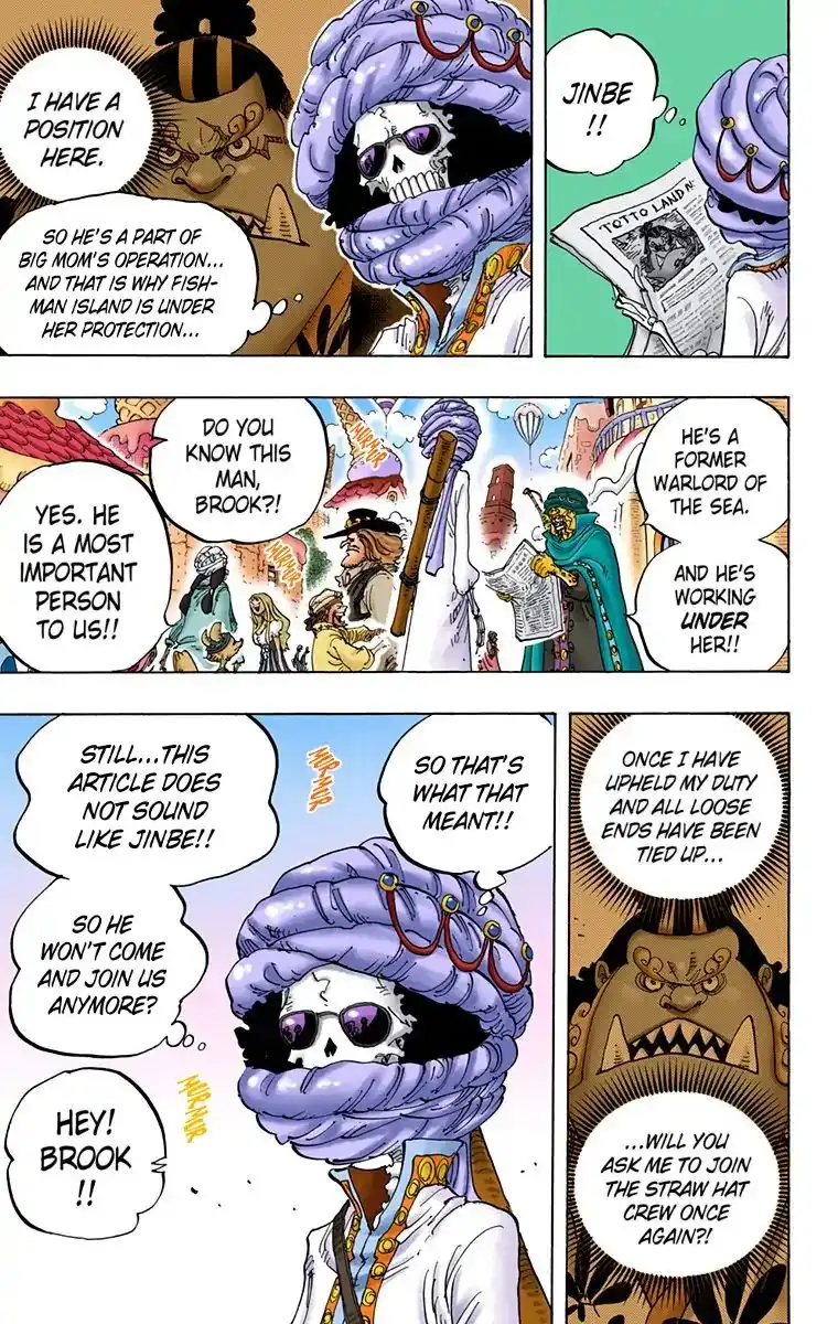 One Piece - Digital Colored Comics Chapter 834 5